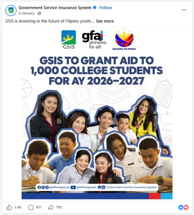 GSIS STEM Scholarship