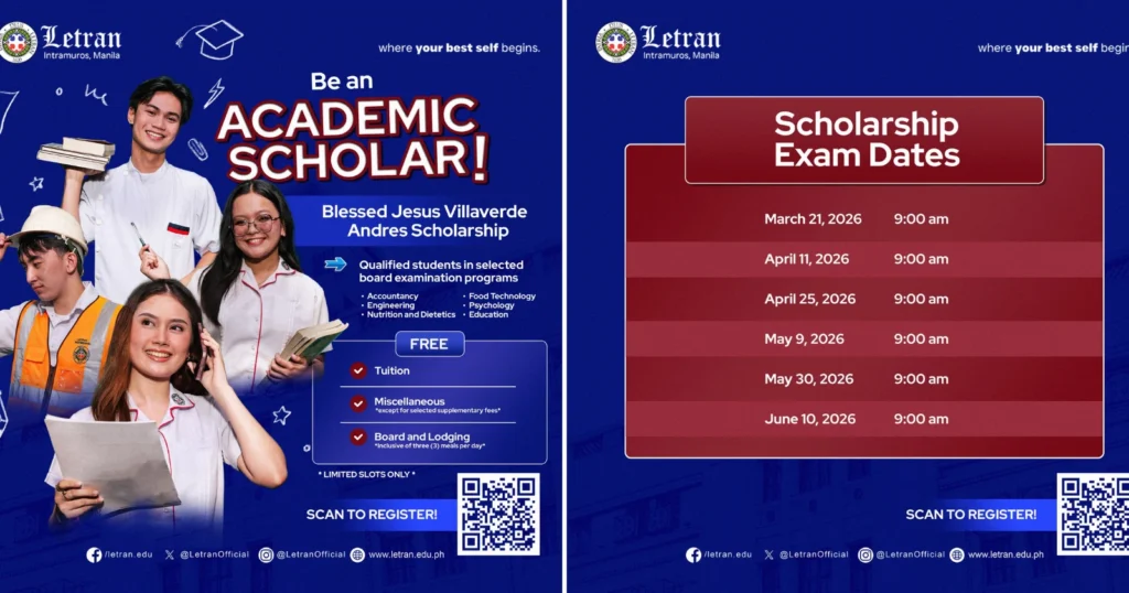 Blessed Jesus Villaverde Andres Scholarship